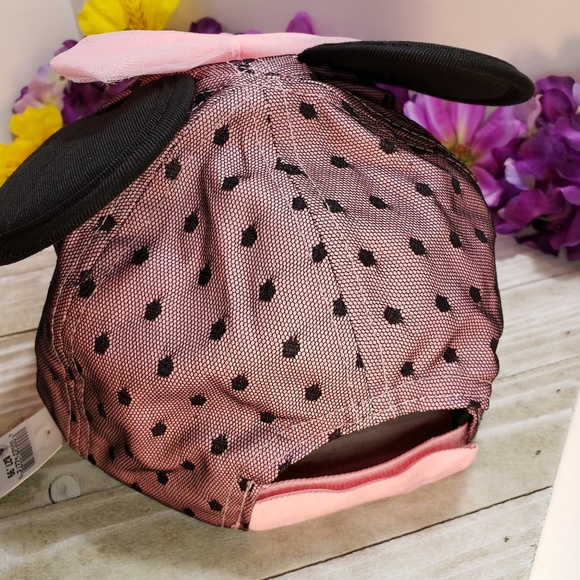 Disney Parks Minnie Ears Baseball Cap, New - Picture 4 of 8